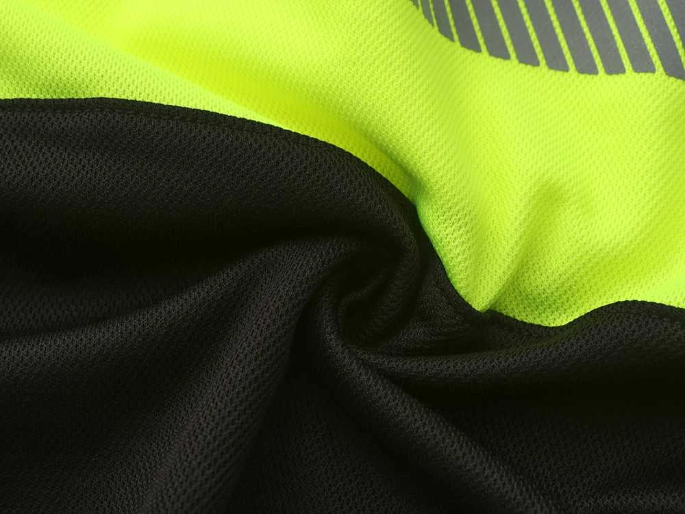 Marškinėliai ilgomis rankovėmis PESSO Hi-vis, juodi