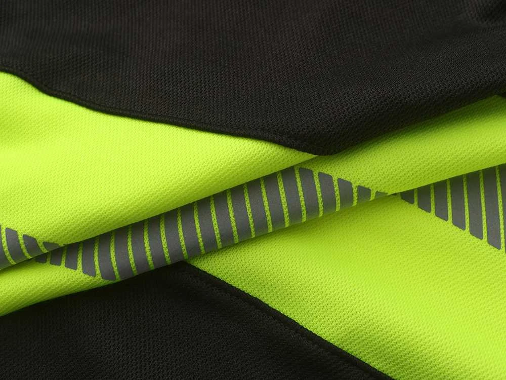 Marškinėliai ilgomis rankovėmis PESSO Hi-vis, juodi