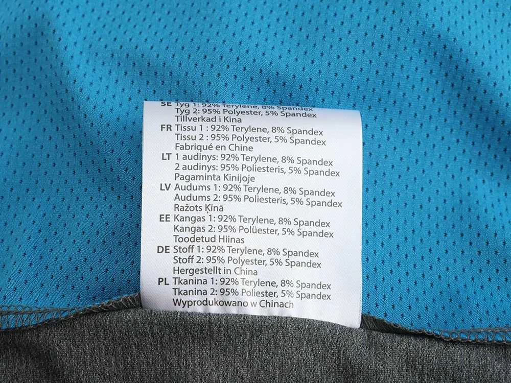 Marškinėliai Pesso BREEZE pilki/mėlyni