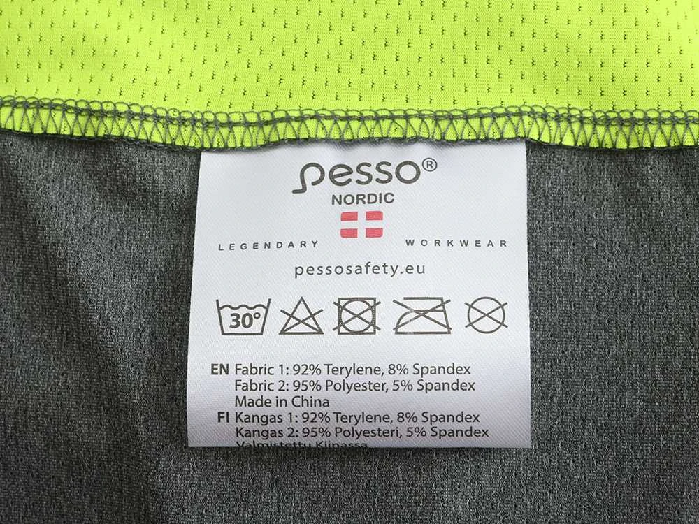 Marškinėliai Pesso BREEZE pilki/oranžiniai