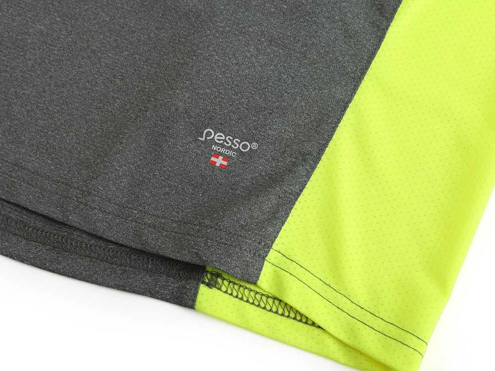 Marškinėliai Pesso BREEZE pilki/oranžiniai
