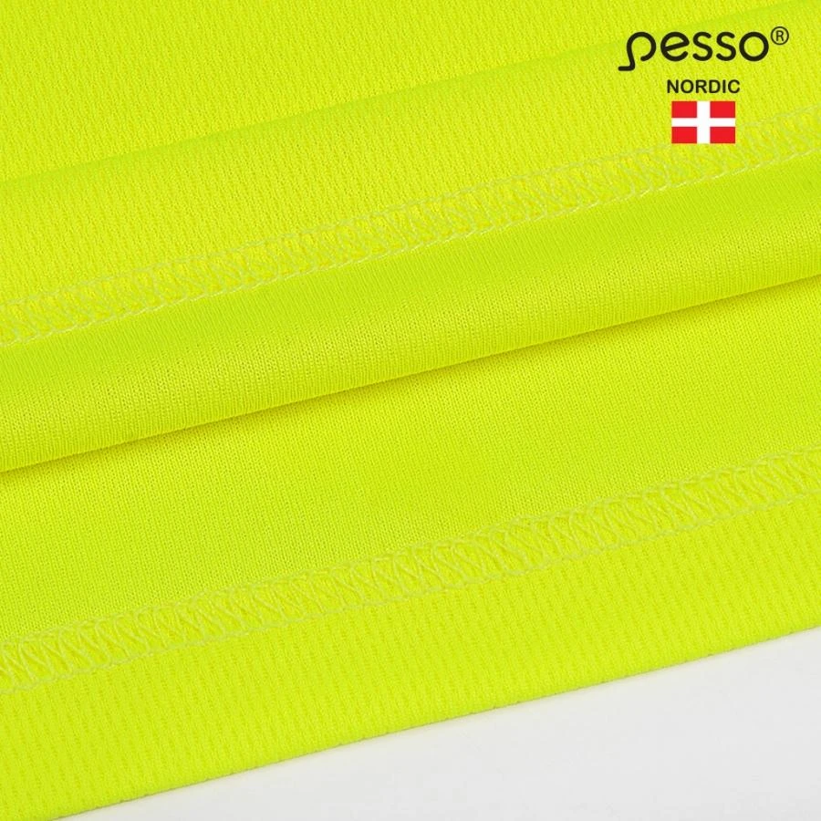 Marškinėliai PESSO Hi-vis, geltoni