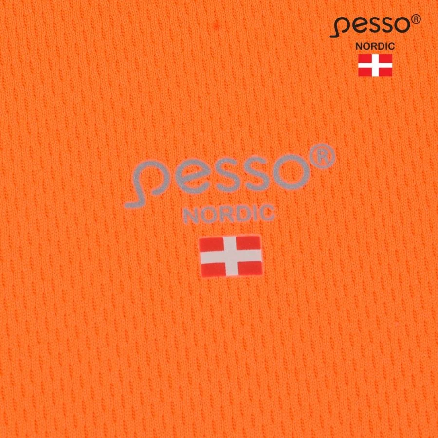 Marškinėliai PESSO Hi-vis,oranžiniai