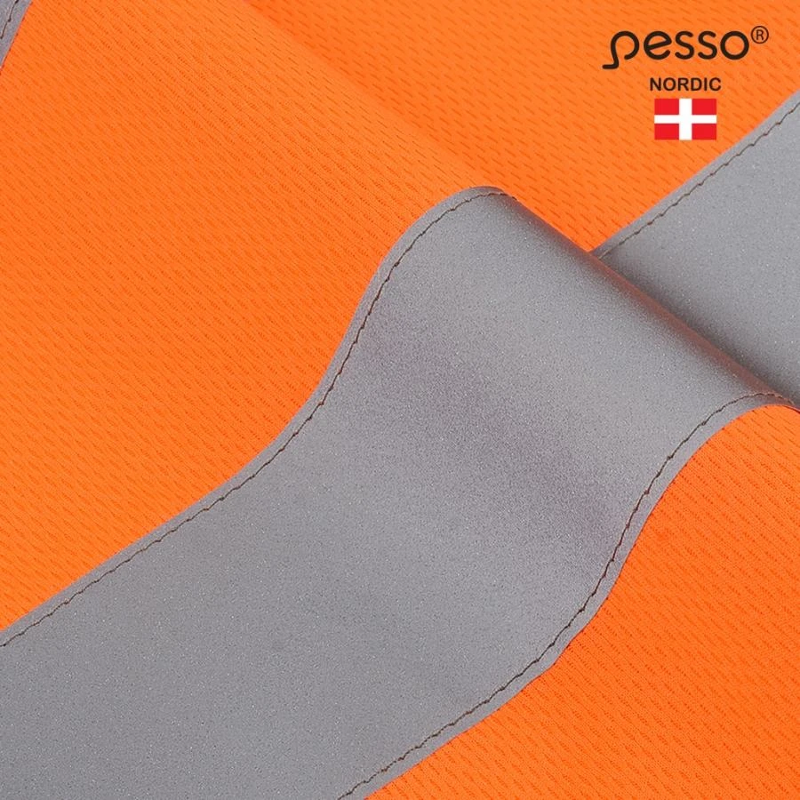 Marškinėliai PESSO Hi-vis,oranžiniai
