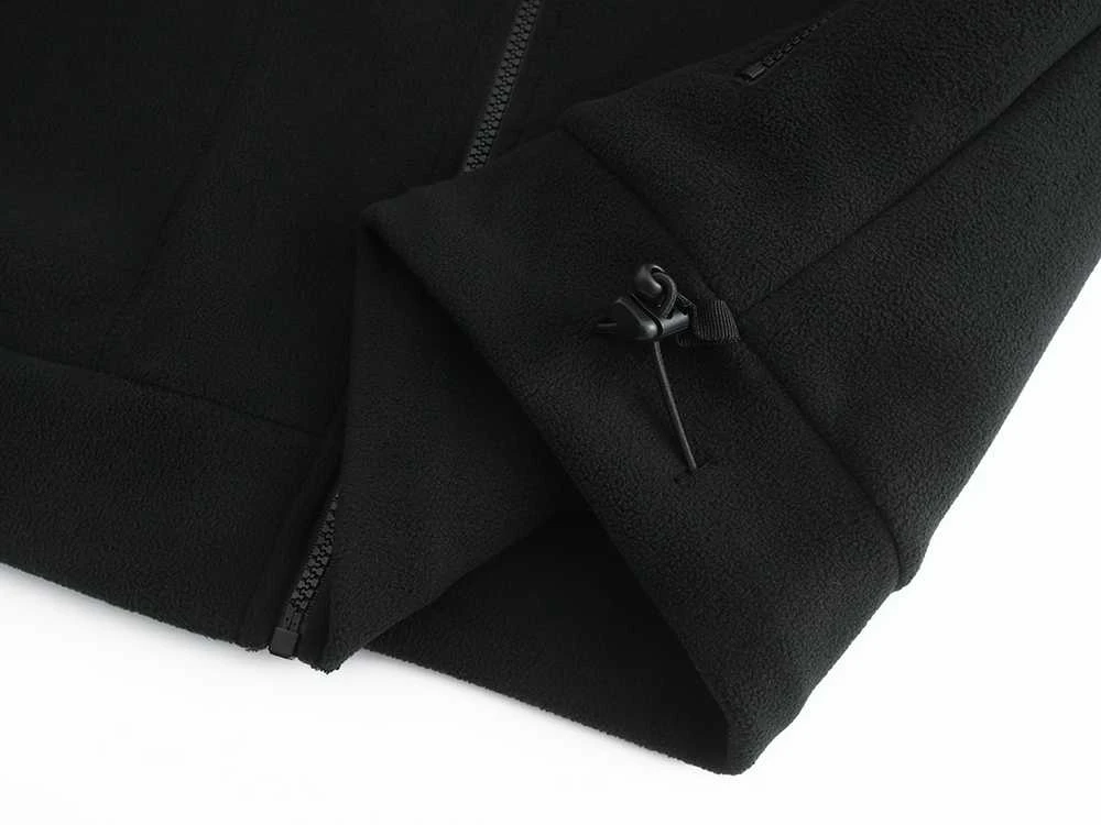 Megztinis Fleece Pesso, juodas