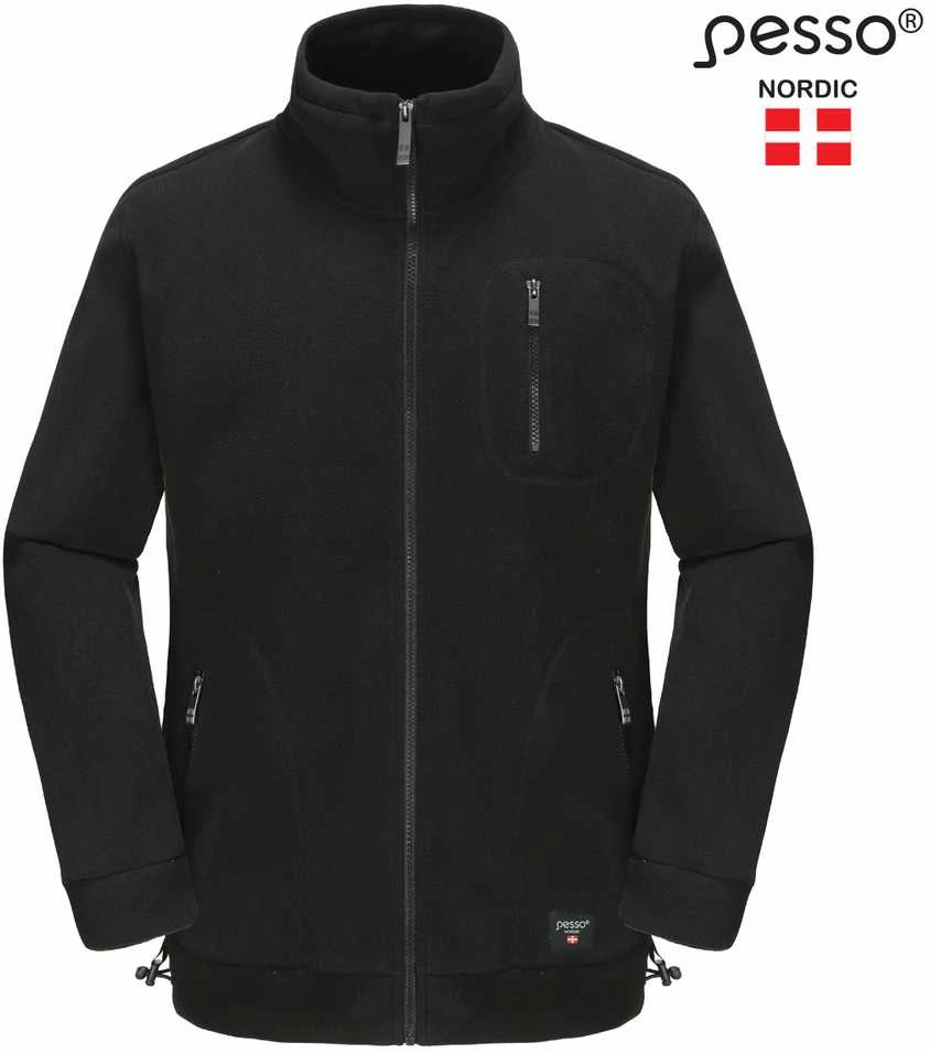 Megztinis Fleece Pesso, juodas