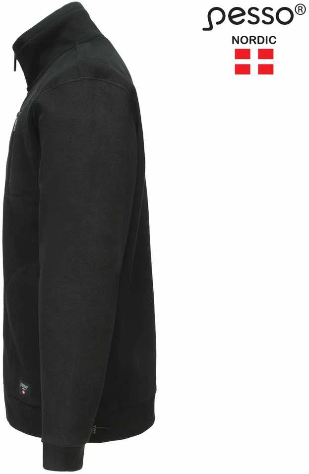 Megztinis Fleece Pesso, juodas