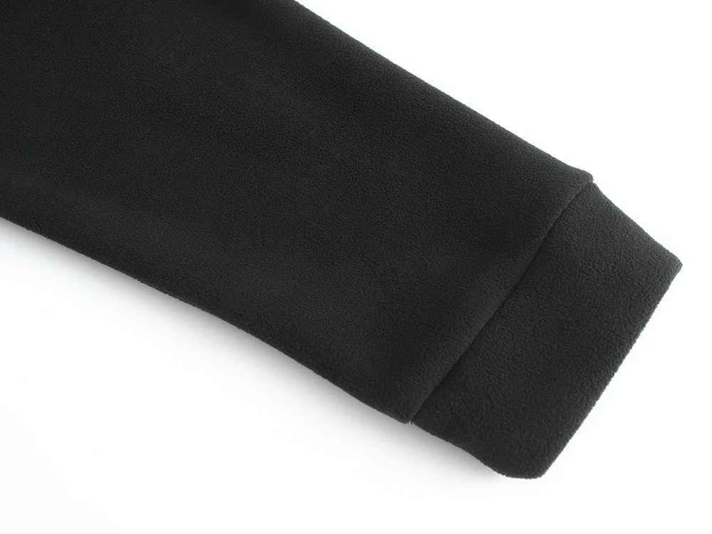 Megztinis Fleece Pesso, juodas