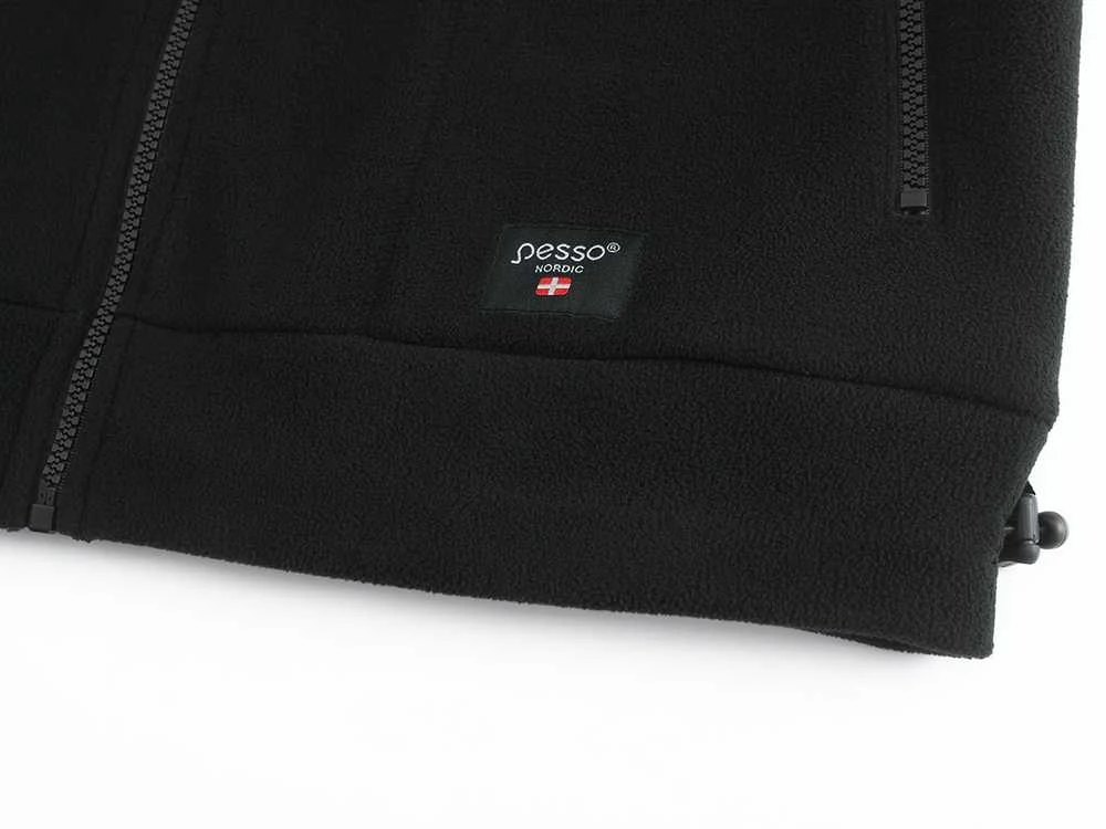 Megztinis Fleece Pesso, juodas
