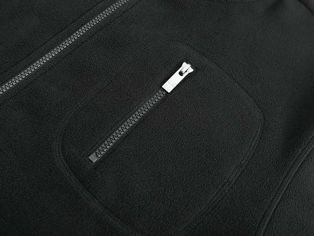 Megztinis Fleece Pesso, juodas