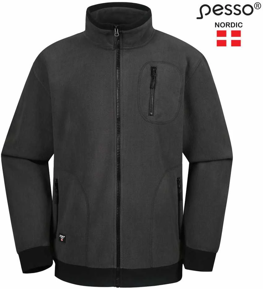 Megztinis Fleece Pesso, pilkas