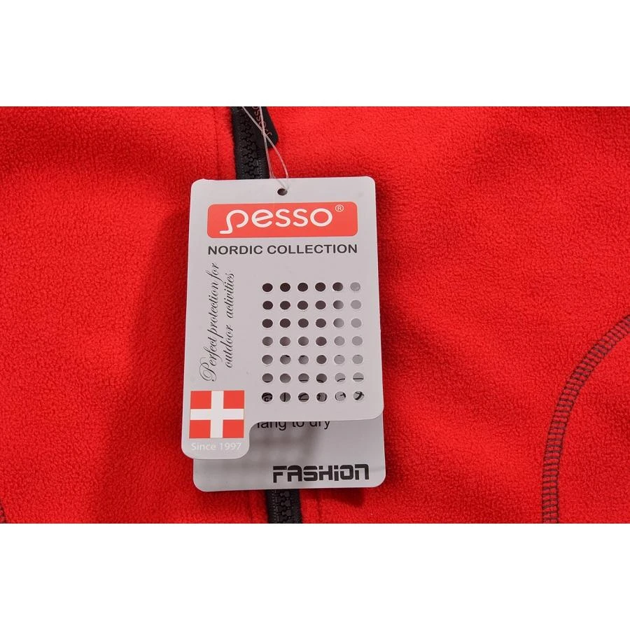 Megztinis Fleece Pesso FMR, raudonas