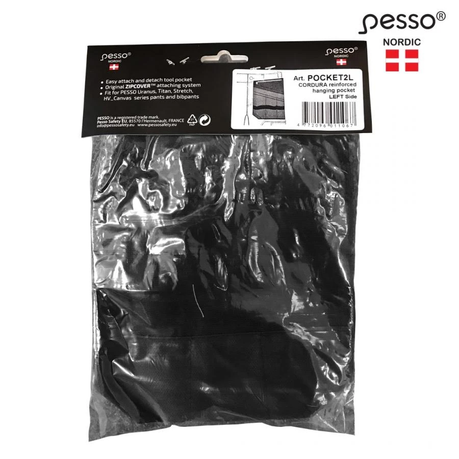Pakabinamos įrankių kišenės, kelnės, dešinė pusė, Pesso