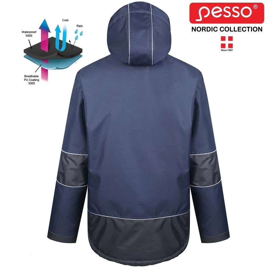 Pašiltinta striukė Pesso ARVIKA, mėlyna