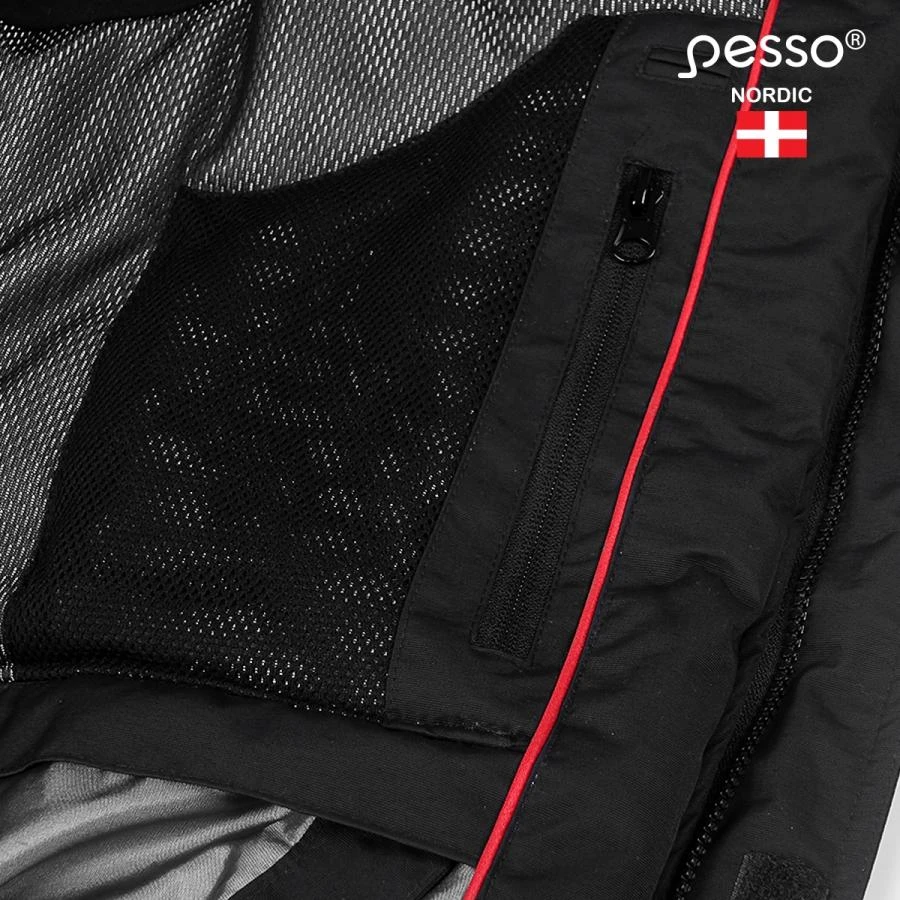 Pašiltinta striukė Pesso Helsinki, juoda