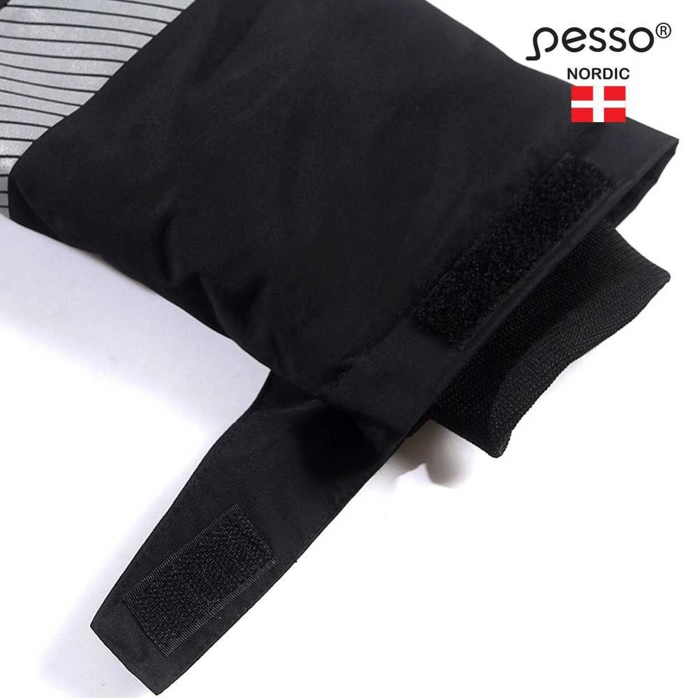 Pašiltinta striukė Pesso NOVA (juoda/geltona)