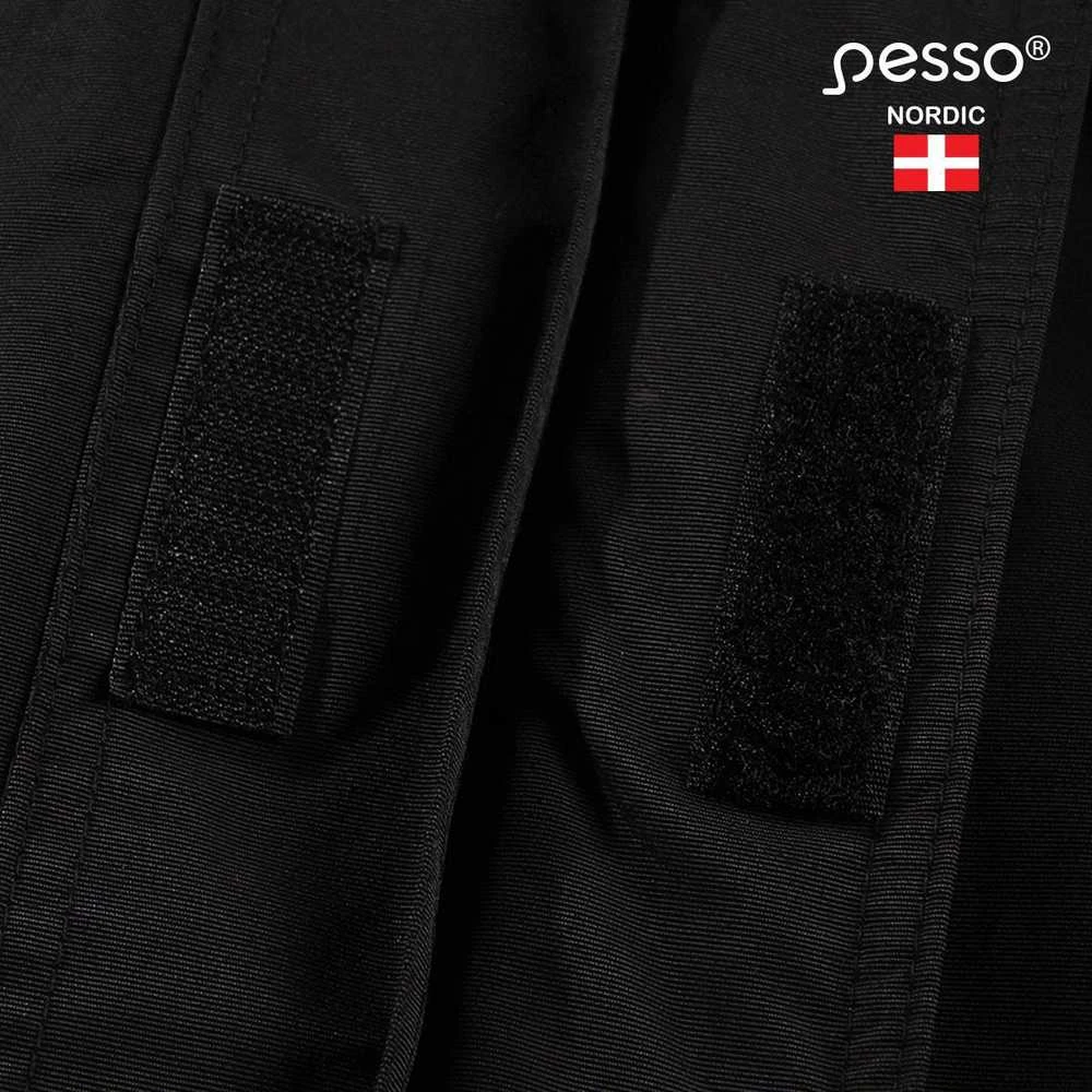 Pašiltinta striukė Pesso NOVA (juoda/geltona)
