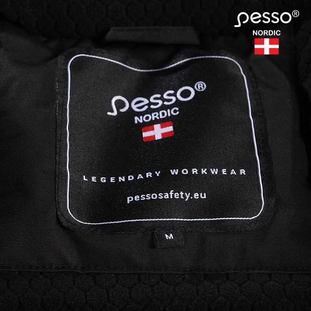 Pašiltinta striukė Pesso NOVA (juoda/geltona)
