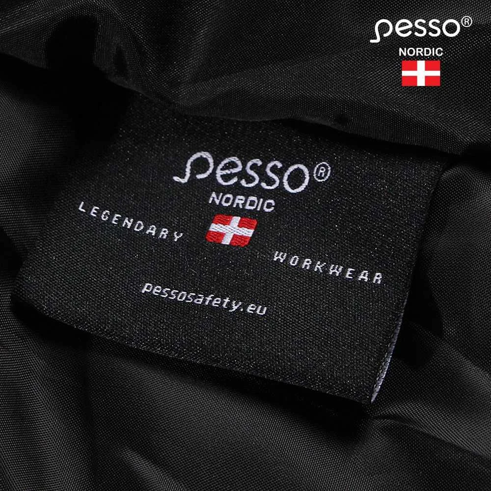 Pašiltinta striukė Pesso NOVA (juoda/geltona)