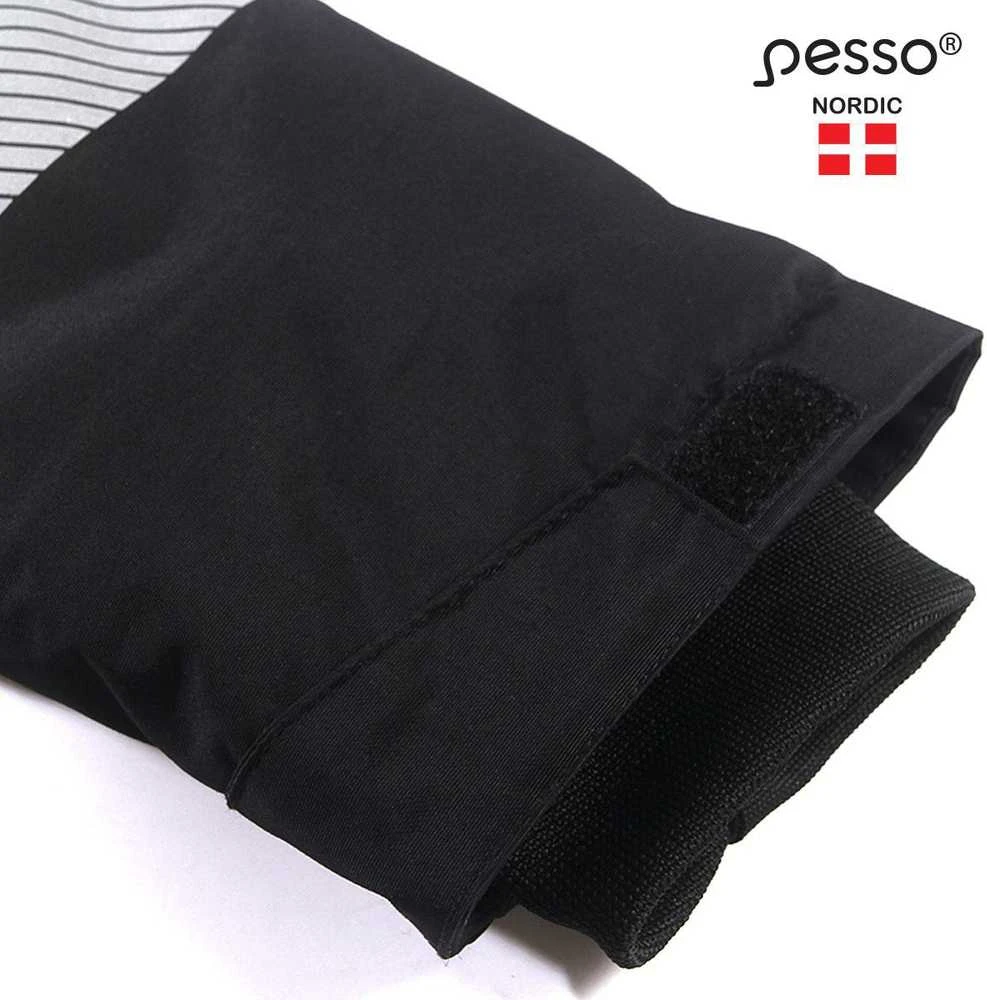 Pašiltinta striukė Pesso NOVA (juoda/geltona)