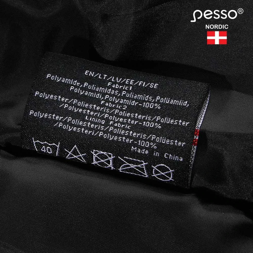 Pašiltinta striukė Pesso NOVA (juoda/geltona)