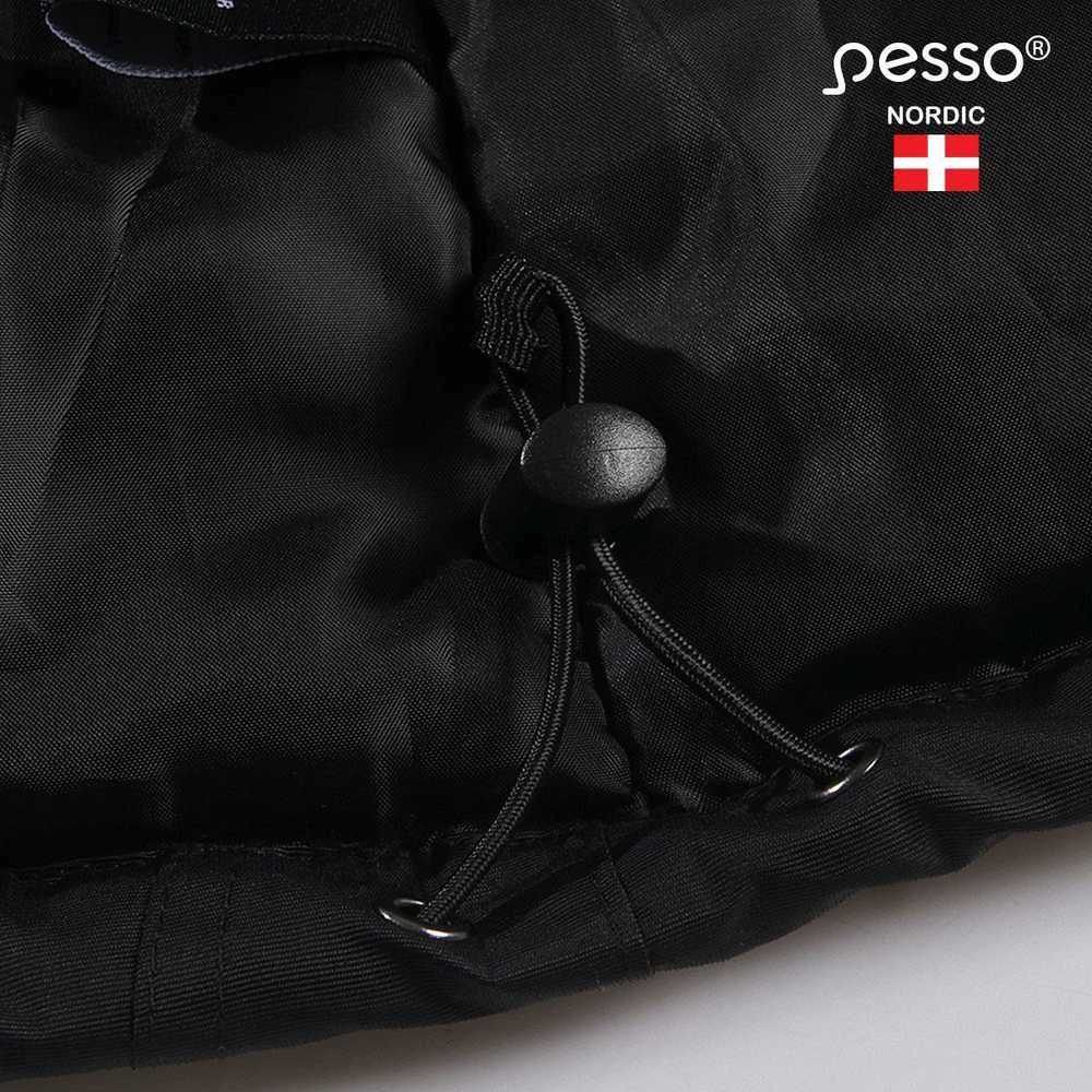 Pašiltinta striukė Pesso NOVA (juoda/geltona)