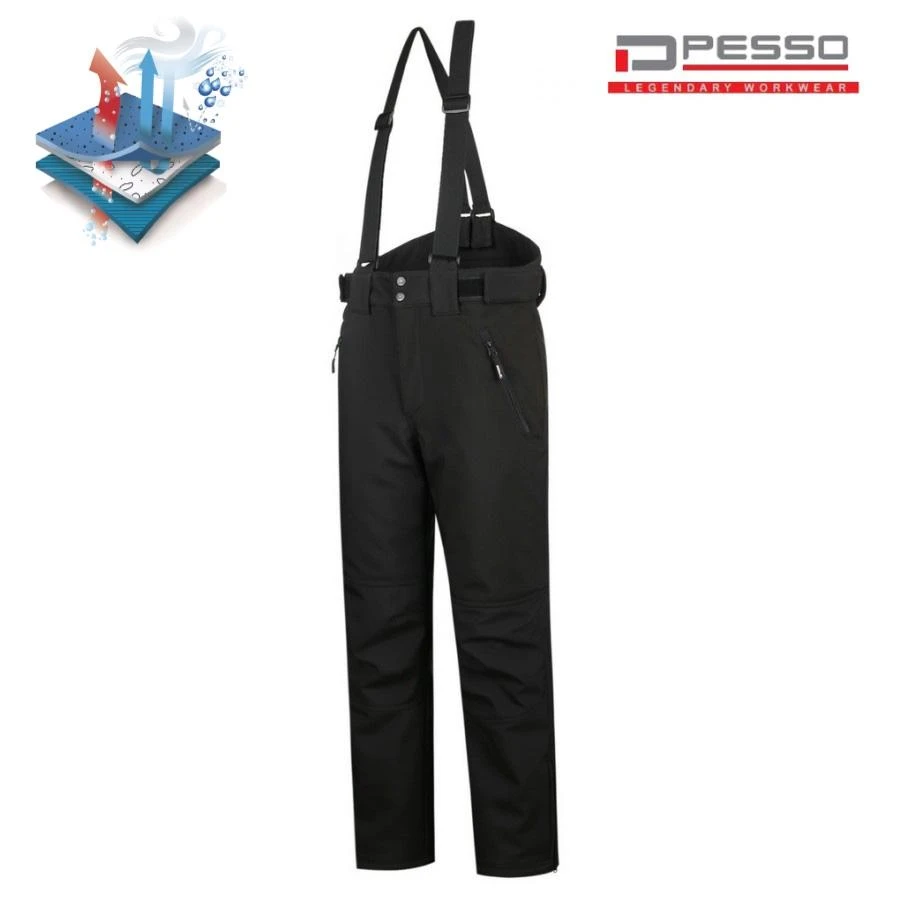 Pašiltintos Pesso softshell kelnės BARNABI