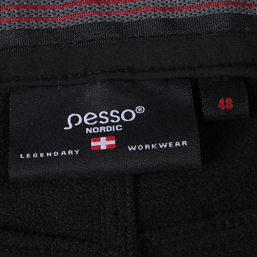Pašiltintos softshell Pesso kelnės Mercury( juodos)