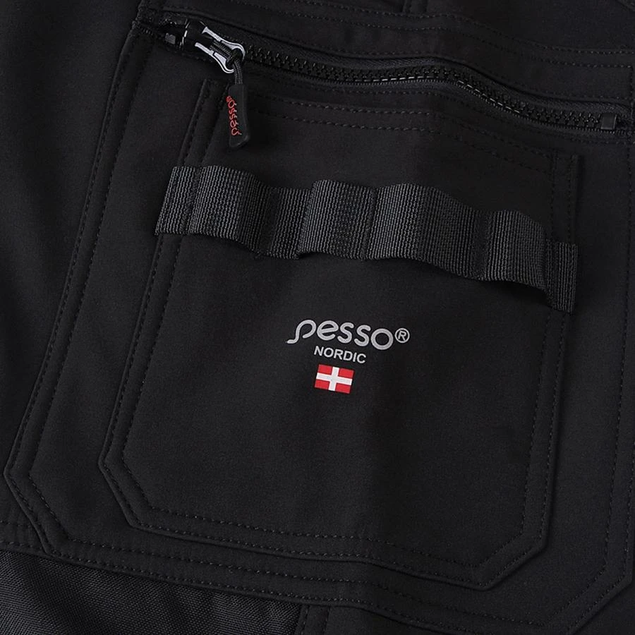 Pašiltintos softshell Pesso kelnės Mercury(geltonos)