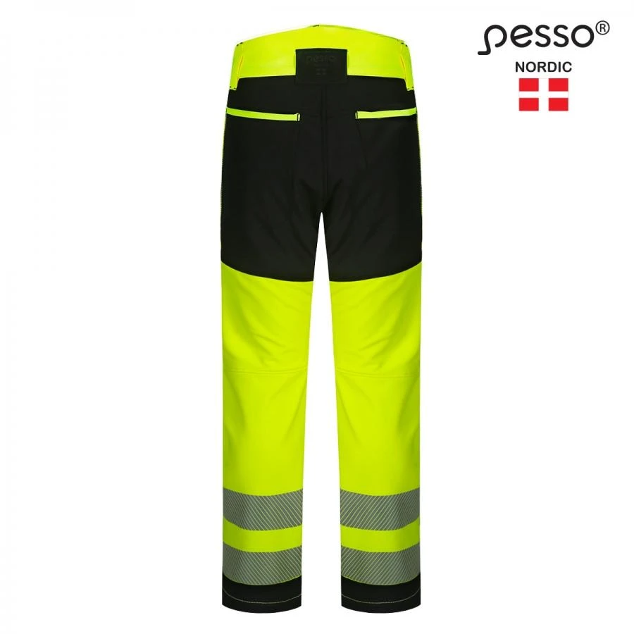 Pašiltintos softshell Pesso kelnės Nebraska(geltonos)