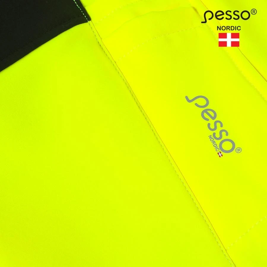 Pašiltintos softshell Pesso kelnės Nebraska(geltonos)