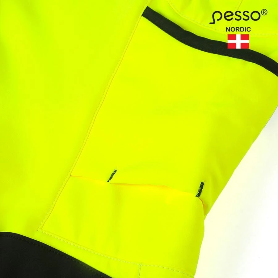 Pašiltintos softshell Pesso kelnės Nebraska(geltonos)