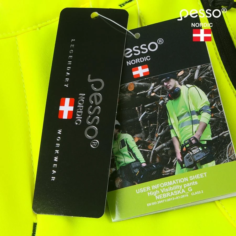Pašiltintos softshell Pesso kelnės Nebraska(geltonos)