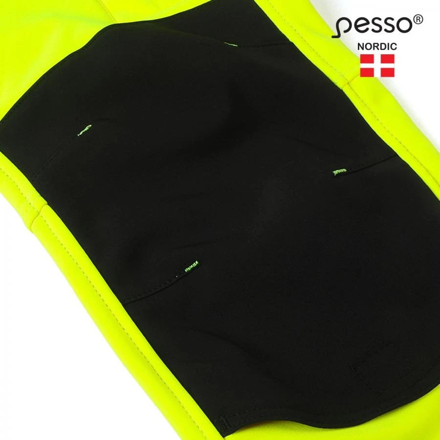 Pašiltintos softshell Pesso kelnės Nebraska(geltonos)