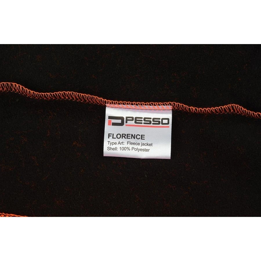 Pesso fleece džemperis FLORENCE, oranžinis