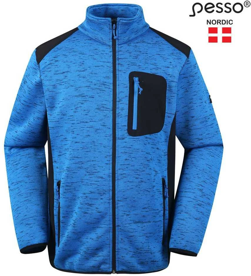 Pesso fleece džemperis FLORENCE,melsvas