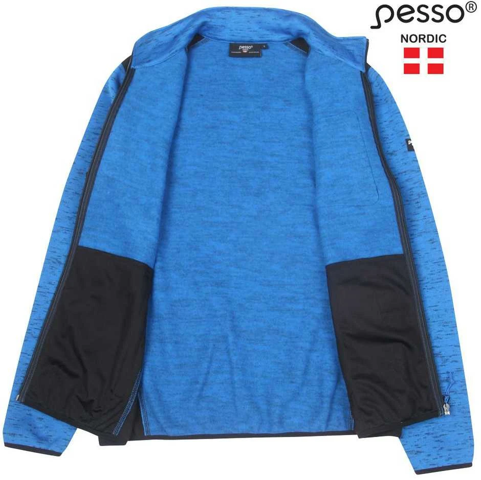 Pesso fleece džemperis FLORENCE,melsvas