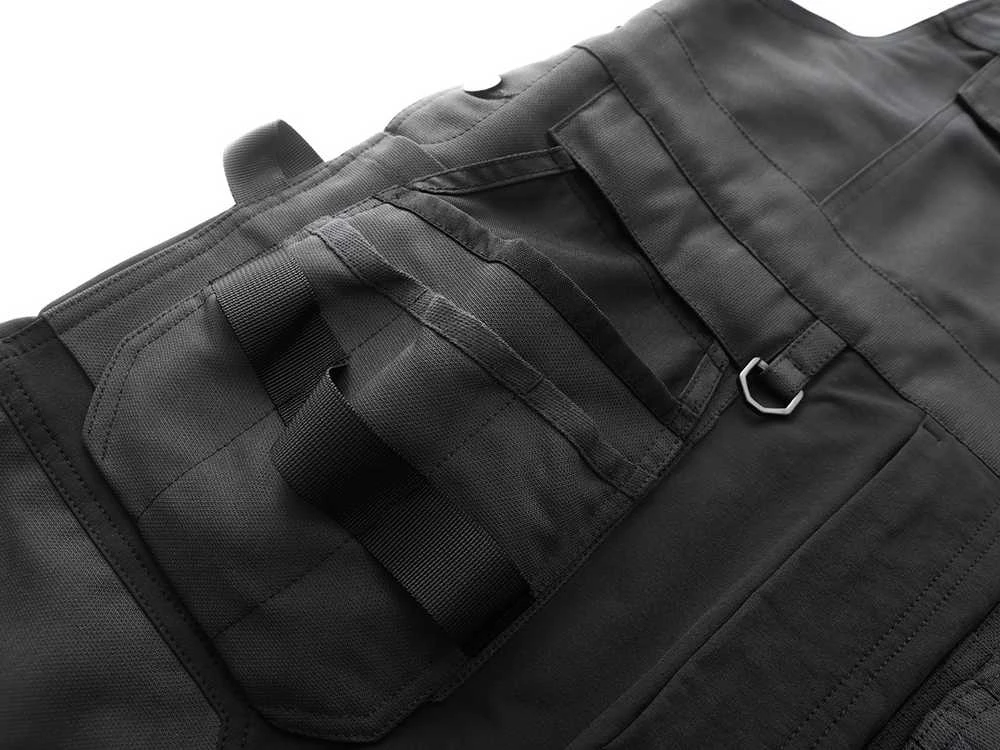 Puskombinezonis Pesso Titan 125 (Spandex/Cordura) pilkas