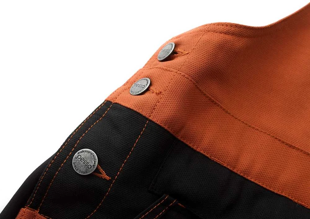 Puskombinezonis Pesso Titan 125 (Spandex/Cordura) rudas