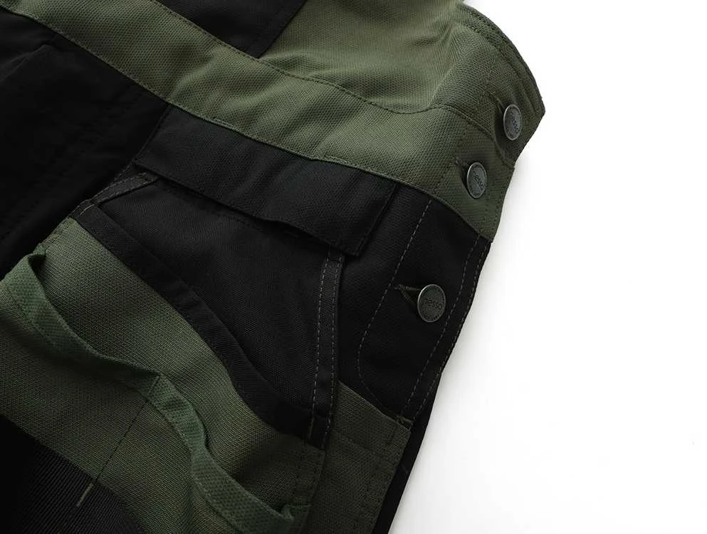 Puskombinezonis Pesso Titan 125 (Spandex/Cordura) žalias