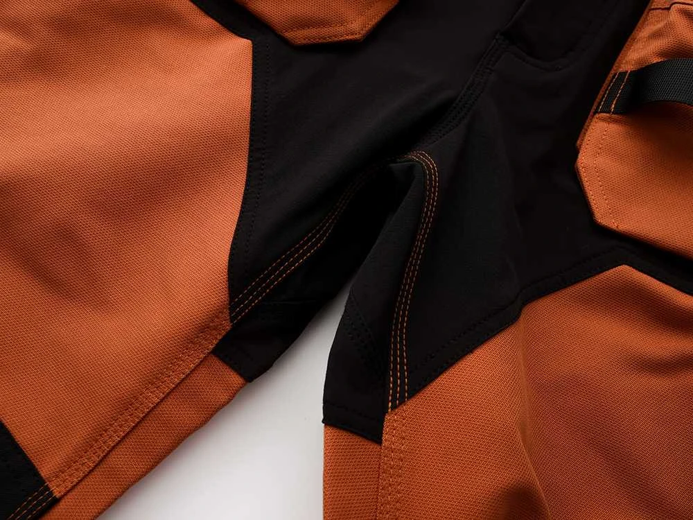 Puskombinezonis Pesso Titan 125 (Spandex/Cordura) rudas