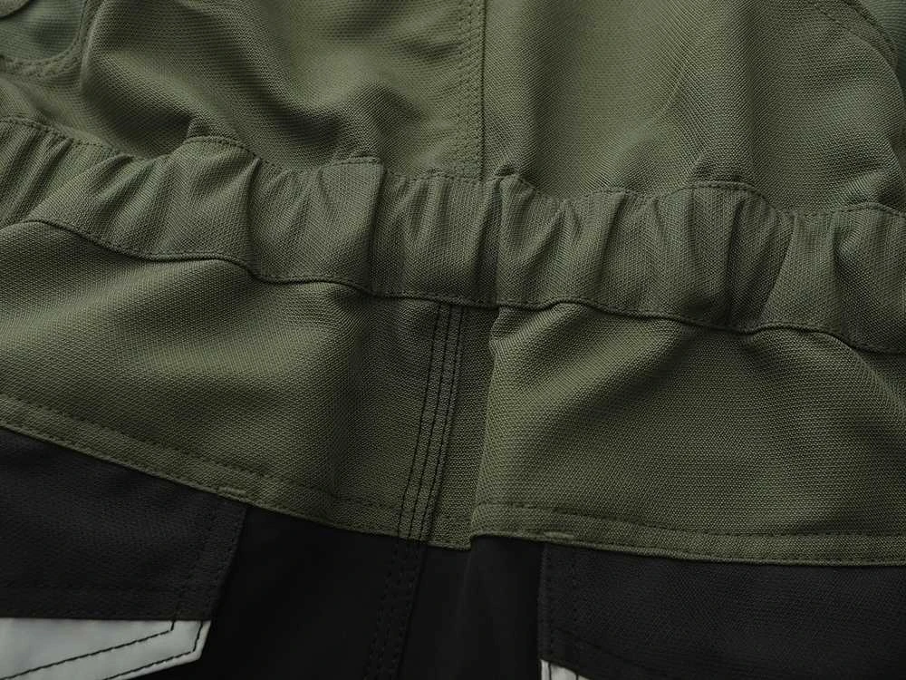 Puskombinezonis Pesso Titan 125 (Spandex/Cordura) žalias