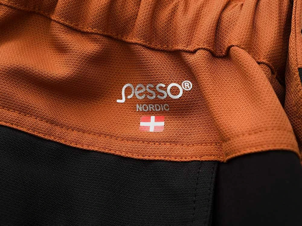 Puskombinezonis Pesso Titan 125 (Spandex/Cordura) rudas
