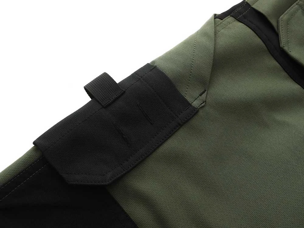 Puskombinezonis Pesso Titan 125 (Spandex/Cordura) žalias