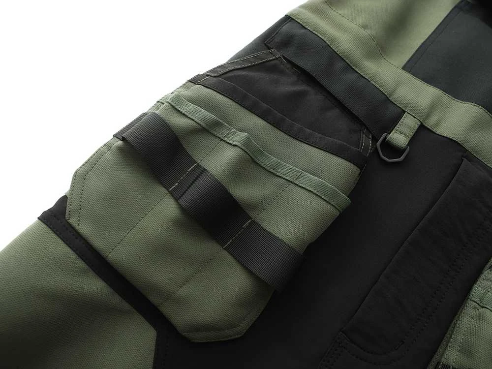 Puskombinezonis Pesso Titan 125 (Spandex/Cordura) žalias