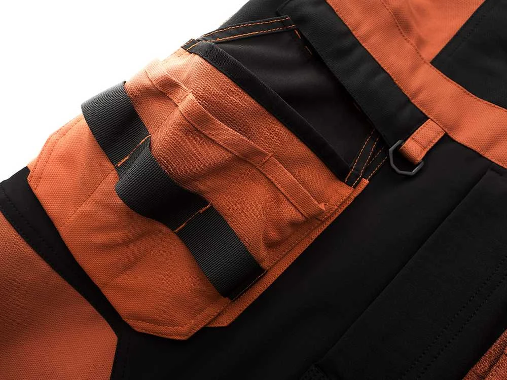 Puskombinezonis Pesso Titan 125 (Spandex/Cordura) rudas