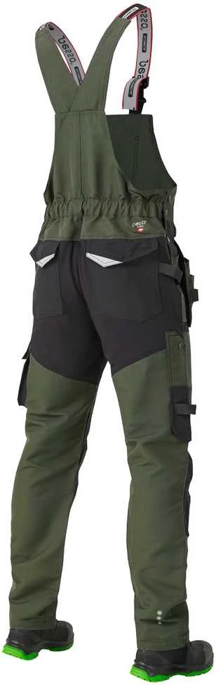 Puskombinezonis Pesso Titan 125 (Spandex/Cordura) žalias