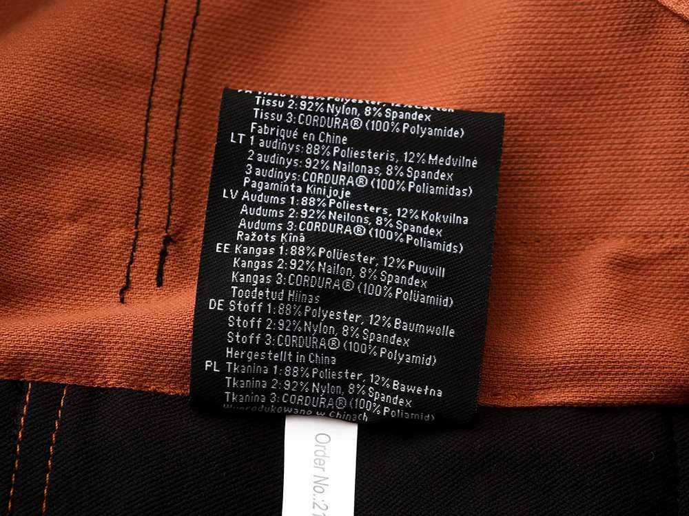 Puskombinezonis Pesso Titan 125 (Spandex/Cordura) rudas