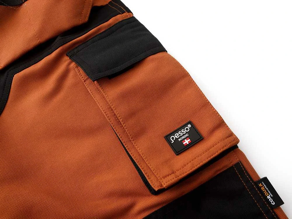 Puskombinezonis Pesso Titan 125 (Spandex/Cordura) rudas