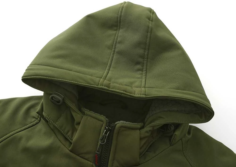 Šilta neperšlampanti Softshell striukė Pesso Otava, chaki